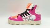 Off White Virgil Abloh Off Court 3.0 High Top Sneakers Size 36  Fw1124crdu