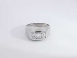 1.23 Cttw Diamond 14k White Gold Ring 14 Grams Size 10.5 Aa0525loxzsa