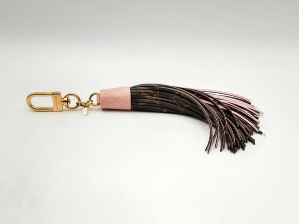 Louis Vuitton Monogram Leather Tassel Bag Charm Fw1124lxzsa