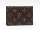 Louis Vuitton Porte Cartes Card Holder In Monogram Coated Canvas Fw1026lzxdu