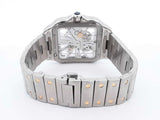 Cartier Santos Skeleton 40mm Large Stainless Steel Manual Watch Fw0426ozxzxdu