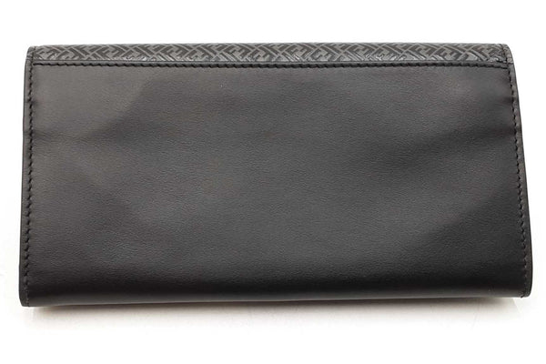 Fendi Ff Embossed Leather Continental Wallet Eb1125lixdu