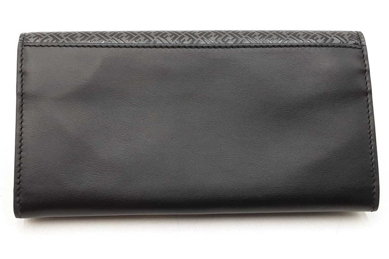 Fendi Ff Embossed Leather Continental Wallet Eb1125lixdu