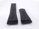Rubber B M103-bk Black Watch Band Aa0623lwrsa
