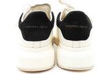 Alexander Mcqueen Overize Leather Trainers Size 9.5 Eb0724lxzdu