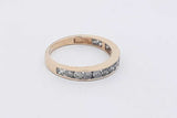 0.84cttw Diamond Ring In 10k Yellow Gold 2.5 Grams Size 8 Eb0126lrxsa