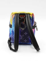 Louis Vuitton Backpack Bag Charm Key Holder In Monogram Sunset Canvas Fw0626crdu
