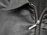 Yves Saint Laurent Ysl Pour Homme Black Leather Jacket Size It 56 Do0625pxzde