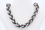 David Yurman Sterling Silver Wheat Chain Necklace 99.3 Grams 17 Inch Eb0626wxzde