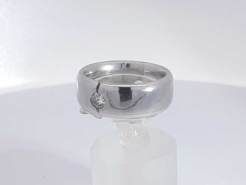 0.25 Cttw Diamond 14k White Gold Solitaire Ring 12.3 Grams Size 7 Aa0825corsa