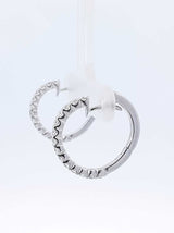 0.56 Cttw Diamond & 18k White Gold Latch-back Hoop Earrings 4.4 Gram Fw0925wzxdu