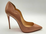 Christian Louboutin Hot Chick Blush Patent Leather Heels Size Eu38.5 Do0125lrxde