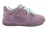 Off-white Out Of Office Purple Suede Sneakers Size 43 Eb1026lorsa