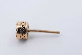 0.28cttw Diamond Stud Earring In 14k Yellow Gold 0.7 Grams Eb0126lxzdu