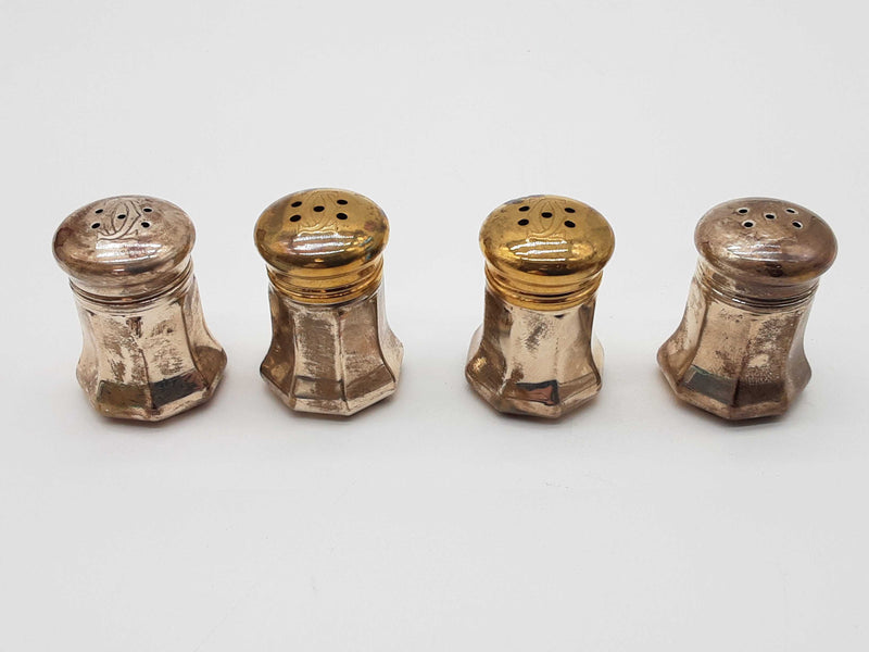 Cartier 0.925 Sterling Silver Mini Salt And Pepper Shakers Do0525lrxde