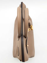 Hermes Birkin 25cm Gris Asphalte Gray Swift Gold Hardware Handbag Dolirxzde