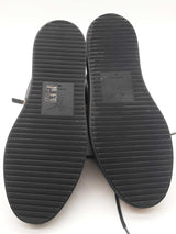 Giuseppe Zanotti Kriss Mid Top Black Leather Sneakers Size 44 Eb0725pxzde