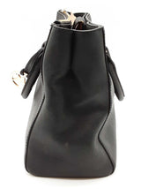 84524 Ebay Live Michael Kors Black Saffiano Leather Handbag Do0226lrde