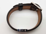 Fendi Ff Brown Coated Canvas Leather Reversible Bracelet Do0925oxzde
