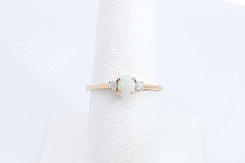 Opal Ring In 14k Yellow Gold 1.9 Grams Size 7 Eb1124lxzdu