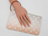 Louis Vuitton Neverfull Pochette Mm In By The Pool Coated Canvas Fw0626wzxdu