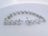 20 Cttw Diamond 14k White Gold 16.9 G Tennis Bracelet 7 In Aa0725lxzxzsa