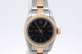 Rolex Oyster Perpetual 18k Yellow Gold & Stainless Steel Watch 24mm Eb0925olxzsa