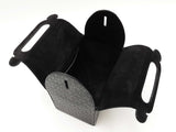 Yves Saint Laurent Take-away Top Handle Bag In Black Monogram-embossed Leather Fw026rzxdu