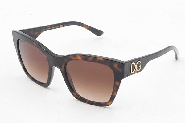 Dolce & Gabbana 4384 Square Tortoise Sunglasses Eb1125crdu