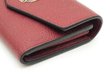 Cartier Panthere Graphique Burgundy Leather Wallet Eb1026wxzde