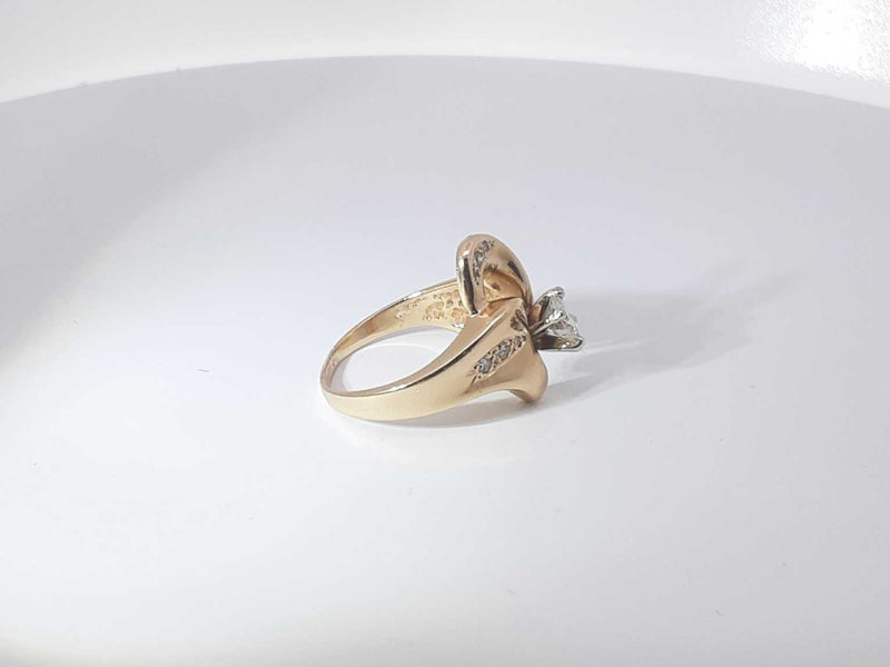 .58ctw Diamonds 14k Yellow Gold 6.7 Grams Ring Size 7 Sd0825rzxsa