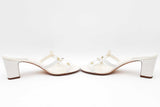 Jimmy Choo White Mules Size 41 Ebeb0924ixdu