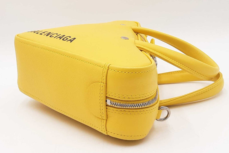 Balenciaga Yellow Triangle Top Handle Bag Sd0525wzxdu