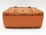 Mcm Mini Aren Top-zip Shopper Cognac Visetos Sd1125ozxde