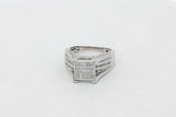 2.08cttw Diamond Ring In 10k White Gold 6.5 Grams Size 5.5 Eb1026rorsa