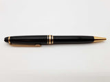 Montblanc Meisterstuck Black Resin Twist Ball Point Pen Do0826orxde