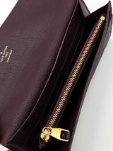 Louis Vuitton Josephine Wallet In Aube Purple Empreinte Leather Fw0726lxrdu