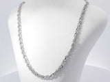 18k White Gold 7.1 Grams Bead Chain 18 In Aa1225rzxsa
