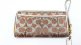 Coach Signature Metallic Wristlet Wallet Sd0725pzdu