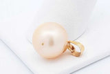 Pearl Pendant In 14k Yellow Gold 2.8 Grams Eb1224erdu