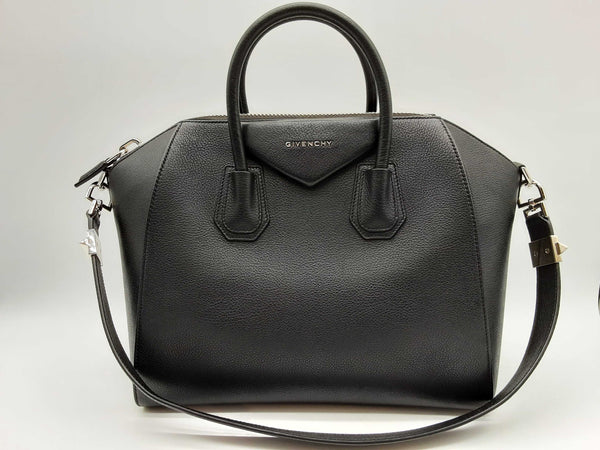 Givenchy Antigona Black Leather Shoulder Bag Do1024wxzde