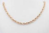 18k Yellow Gold Rope Chain Necklace 15.1 Grams 20 Inch Eb0326lloxsa