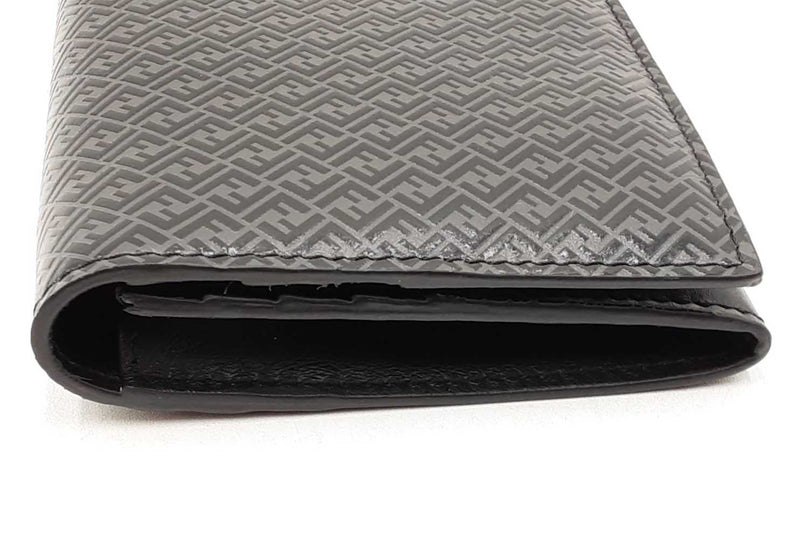 Fendi Ff Embossed Leather Continental Wallet Eb1125lixdu