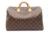 Louis Vuitton Speedy 35 Monogram Canvas Handbag Sd0825ezxdu