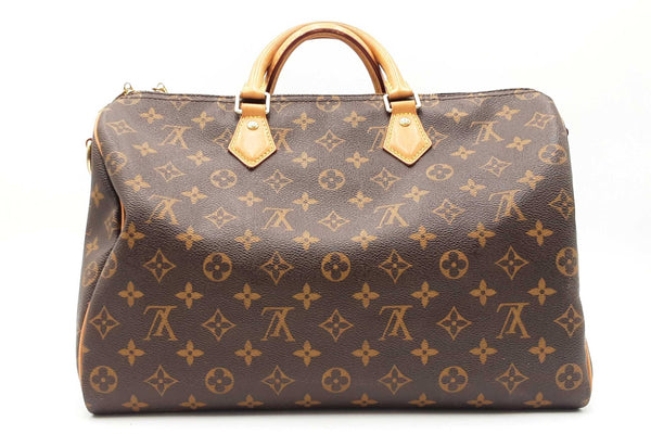 Louis Vuitton Speedy 35 Monogram Canvas Handbag Sd0825ezxdu