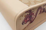 Coach Signature Canvas New Year Dempsey Tote Bag Eb0826ixdu