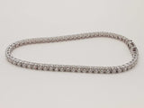4.17 Cttw Lab Grown Diamonds 14k Wg 6.6g Tennis Bracelet 6.75 In Do0326lwxzde