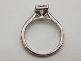 1.0 Cttw Diamond 14k White Gold 3.5g Ring Size 7 Do1224sxzde