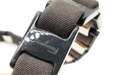 Salvatore Ferragamo Rhinestone Embellished Gray Shoulder Bag Eb1026wrxde