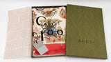 Gucci 100th Anniversary Double-sided Ivory & Red Silk Scarf Fw1225lzxdu